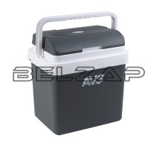 Автохолодильник 24л 40х30х43см 12/220V 40W с функцией нагрева, 43438, AVS