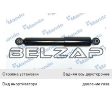 Амортизатор RENAULT Kangoo (08-) задний левый/правый газовый, MSS017029, MANDO