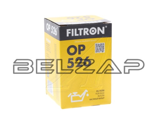 Фильтр масляный VW Passat (93-96), OP526, FILTRON, арт. OP526